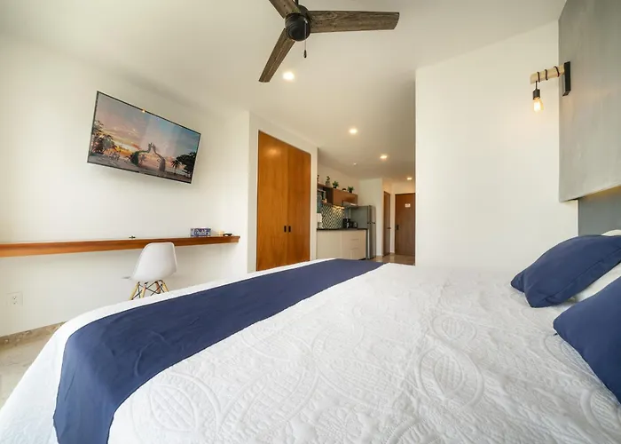 Apartment Modern 5th Floor - Rooftop Pool & Balcony Playa del Carmen